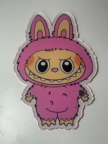 Pink labubu tile